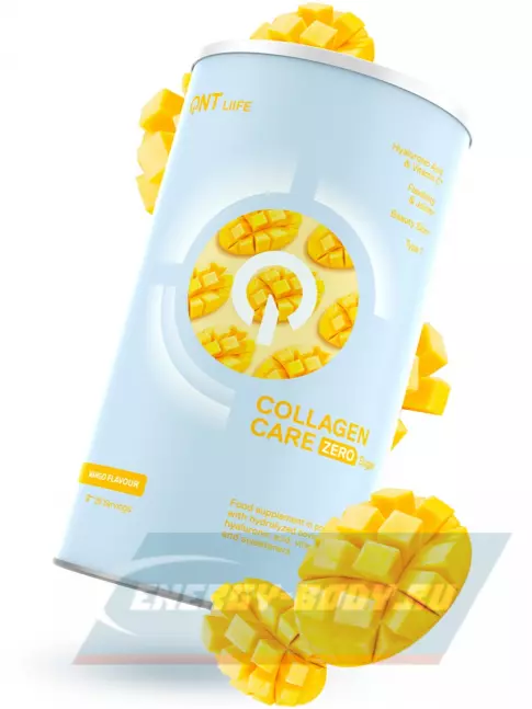 COLLAGEN QNT Life Collagen Care Zero 390 г, Манго