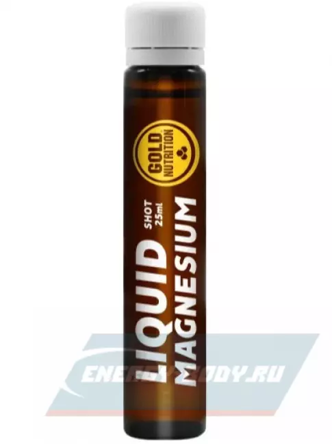  GoldNutrition MAGNESIUM 250 мг + B6 5 x  25 мл, Лимон