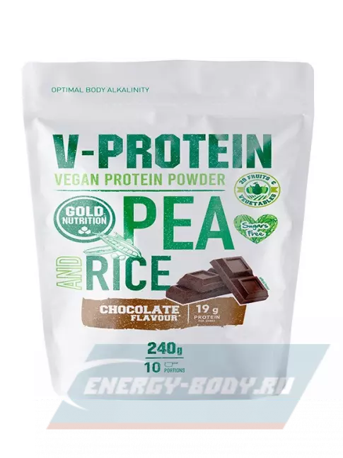  GoldNutrition V-Protein 240 г, Шоколад
