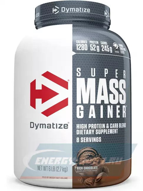 Гейнер Dymatize Super Mass Gainer 2700 г, Шоколад