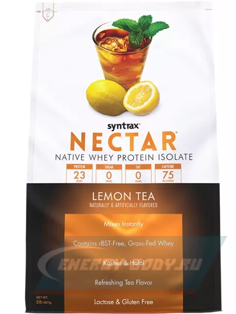  SYNTRAX Nectar 907 г, Лимонный чай