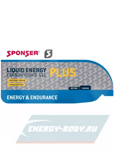  SPONSER ISOTONIC 1000 г + GEL 35 г Mix, Красный апельсин