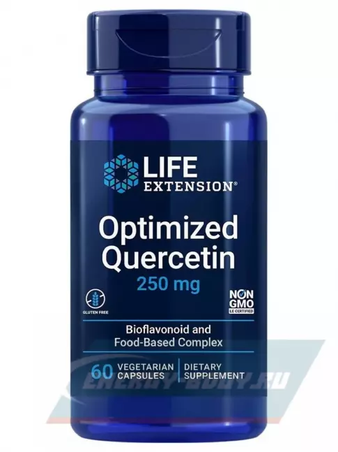  Life Extension Optimized Quercetin 250 mg 60 вегетарианских капсул