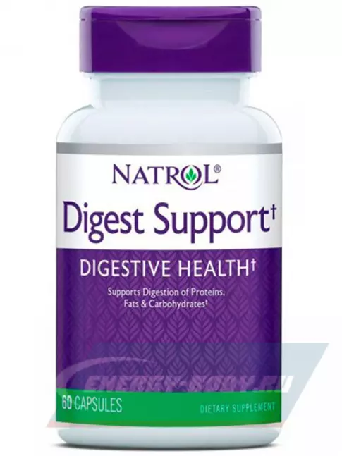  Natrol Digest Support 60 капсул, Нейтральный