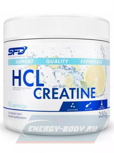  SFD Creatine Powder 250 г, Лимон