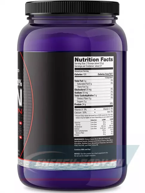  Ultimate Nutrition PROSTAR 100% CASEIN 907, Клубника