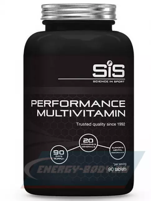  SCIENCE IN SPORT (SiS) PERFORMANCE MULTIVITAMIN 90 таблеток