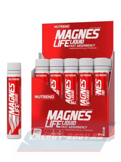  NUTREND MagnesLife 10 х 25 мл, Натуральный