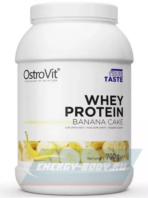  OstroVit Whey Protein 700 г, Банановый торт