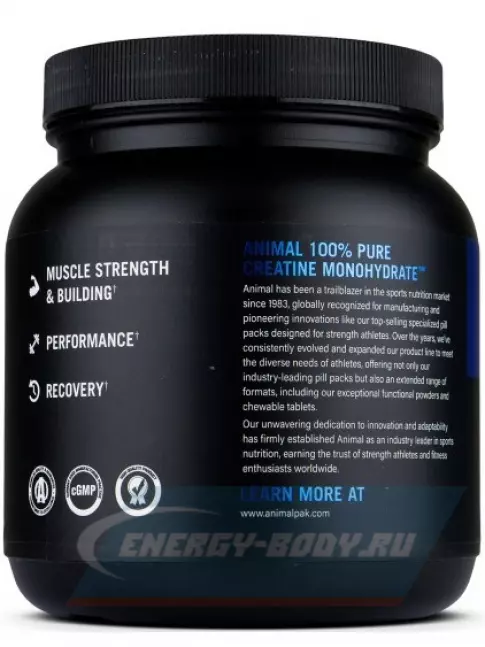  UNIVERSAL NUTRITION Animal Creatine Powder 500 г