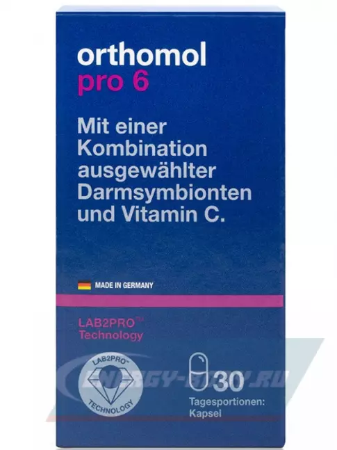  Orthomol Pro 6 30 капсул