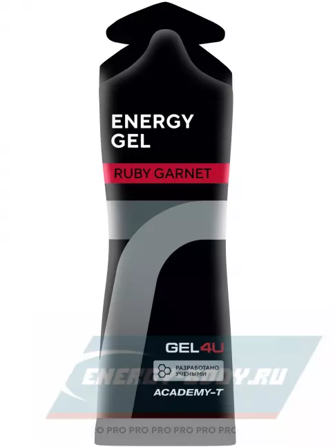 Энергетический гель GEL4U Energy GEL 60 г, Гранат