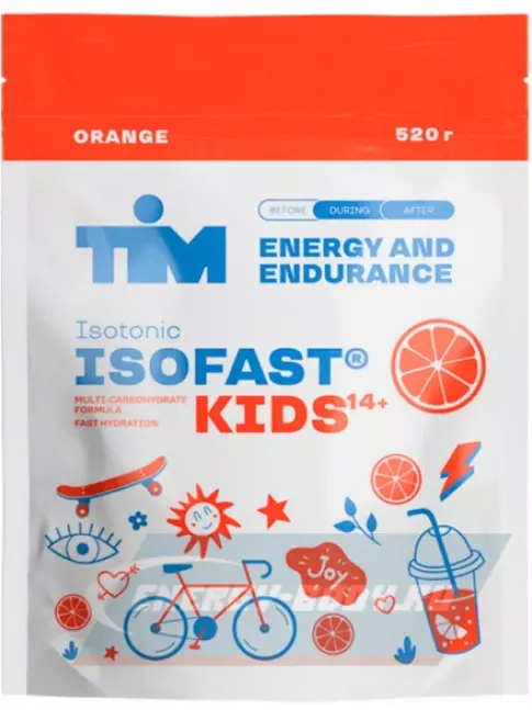  TIM ISOFAST KIDS 520 г, Апельсин