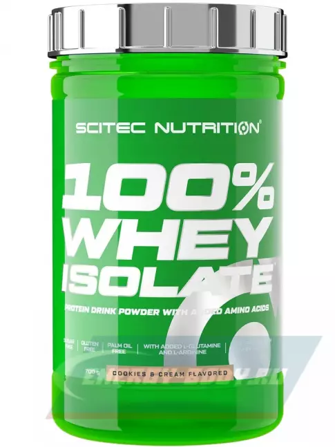  Scitec Nutrition 100% Whey Isolate 700 г, Печенье-крем