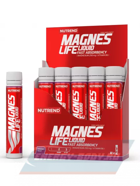  NUTREND MagnesLife 10 х 25 мл, Вишня