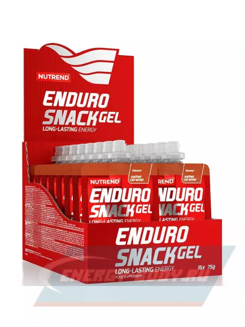 Энергетический гель NUTREND EnduroSnack саше 16 x 75 г, Соленая карамель