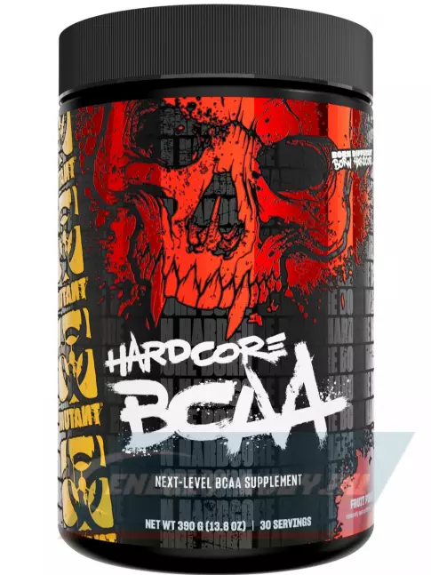 ВСАА Mutant HARDCORE BCAA 390 г, Фруктовый пунш