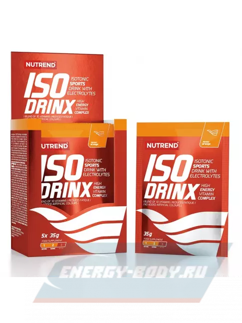  NUTREND Isodrinx 5 х 35 г, Апельсин