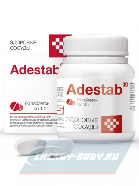  PEPTIDES Адестаб 60 таблеток