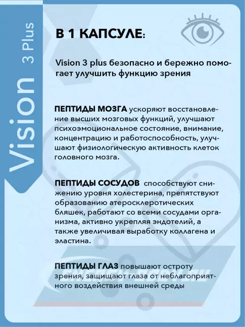  Vitual Laboratories Vision 3 Plus 60 капсул