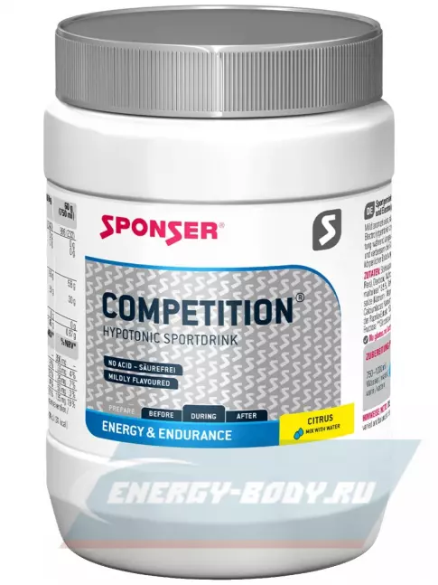  SPONSER COMPETITION 500 г, Цитрус
