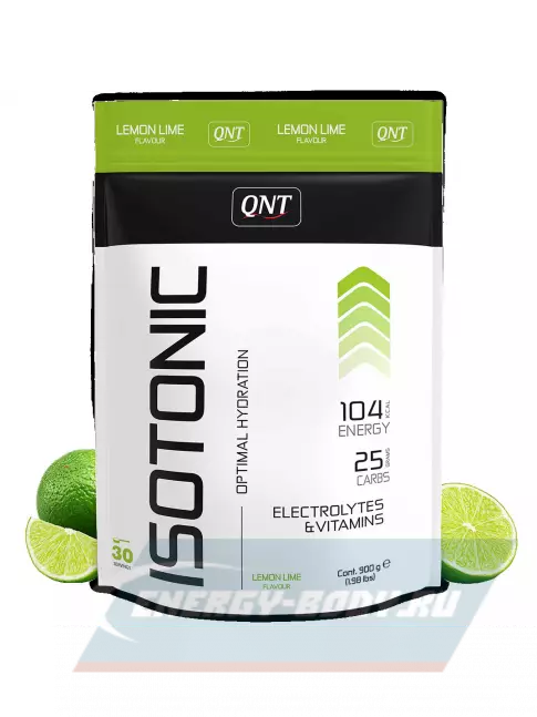  QNT Isotonic Powder 900 г, Лимон-Лайм