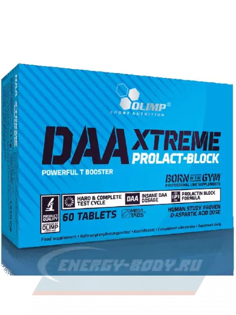  OLIMP DAA XTREME PROLACT-BLOCK 60 капсул, Натуральный