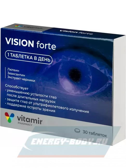  ВИТАМИР Vision Forte 30 таблеток