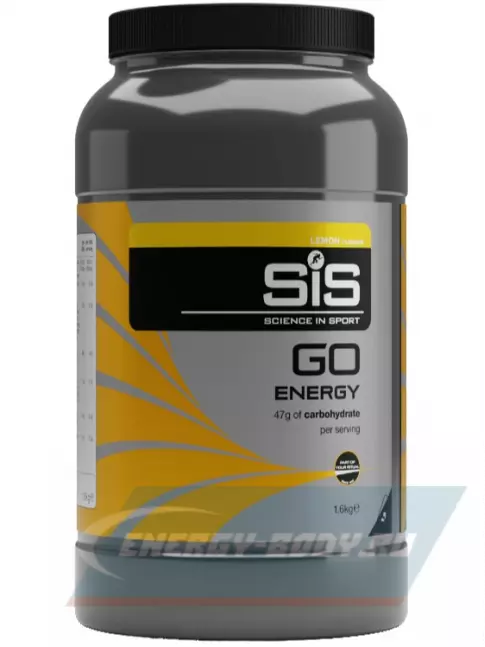  SCIENCE IN SPORT (SiS) GO Energy Powder 1600 г, Лимон
