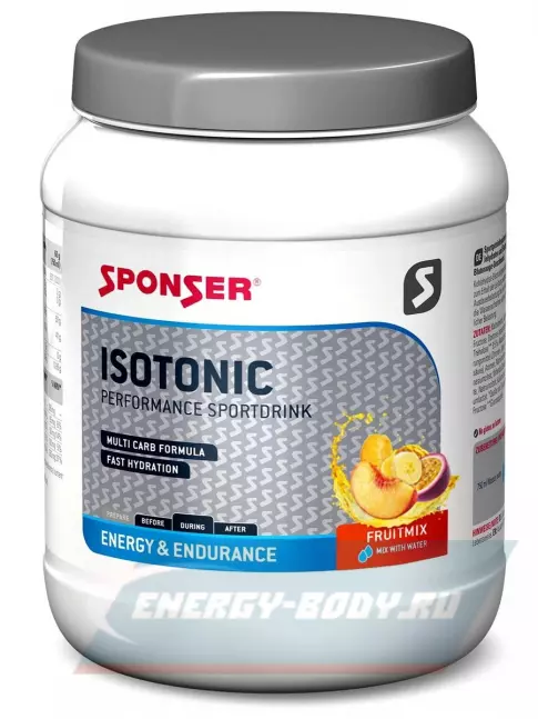 SPONSER ISOTONIC 1000 г, Фруктовый микс