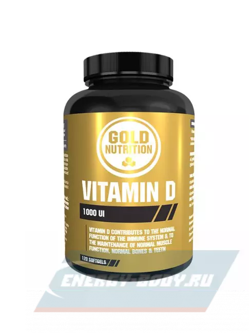  GoldNutrition Vitamin D3 120 капсул