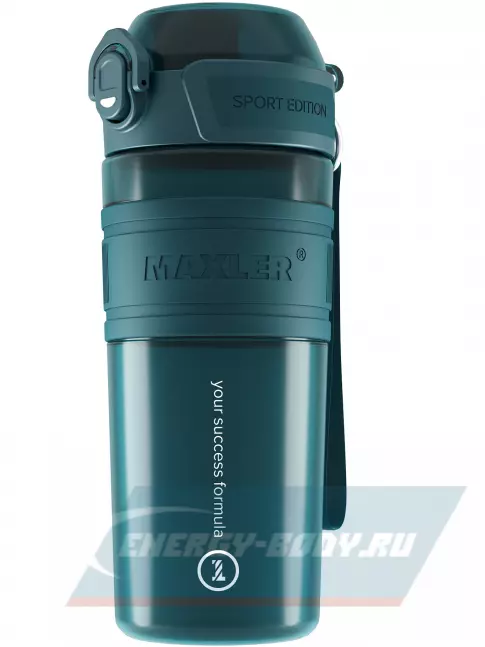  MAXLER Shaker Bottle Sport Edition 750 мл, Темно-зеленый