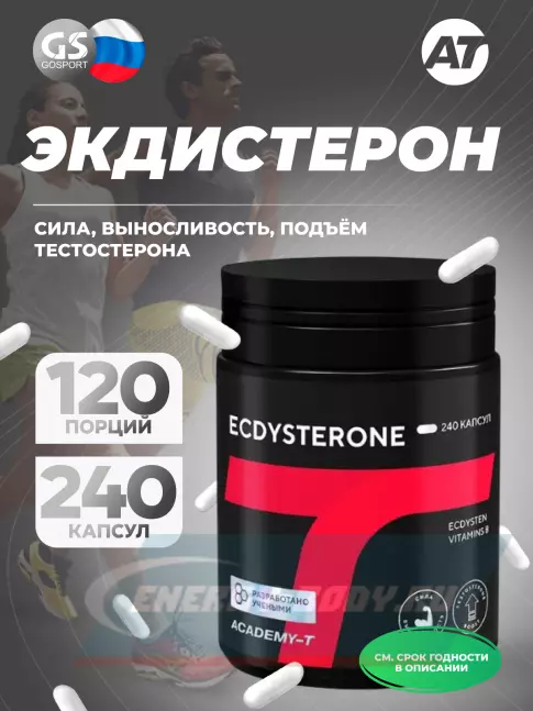 Академия-Т Ecdysterone 240 капсул  Академия-Т Ecdysterone 240 капсул