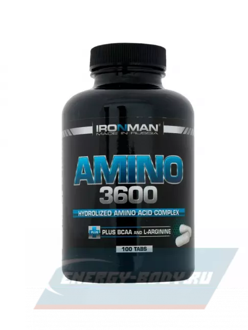 Аминокислотны Ironman Amino 3600 100 таблеток