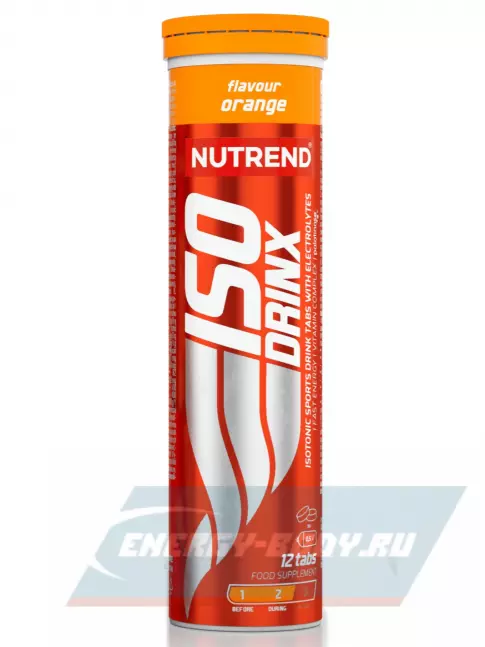  NUTREND Isodrinx Tabs 6 туб, Апельсин