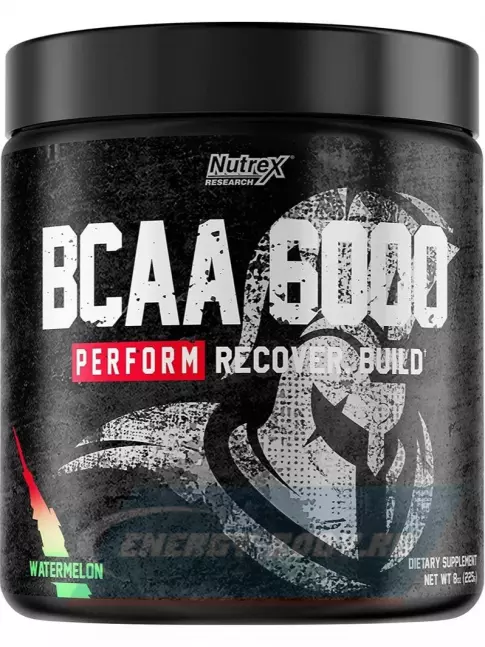 ВСАА NUTREX BCAA 6000 2:1:1 232 г, Арбуз