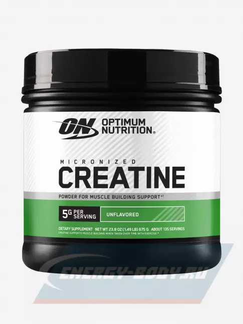  Optimum Nutrition Creatine Micronized Powder 675 г, Без вкуса