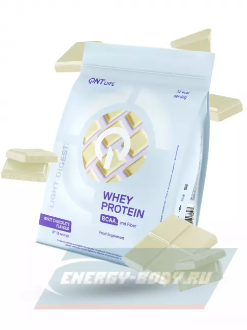  QNT Light Digest Whey Protein 500 г, Белый шоколад