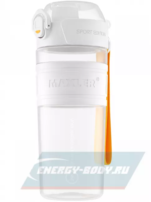  MAXLER Shaker Bottle Sport Edition 750 мл, Белый