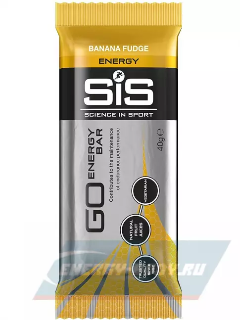 Батончик энергетический SCIENCE IN SPORT (SiS) GO Energy Mini Bar 5 x 40 г, Банан