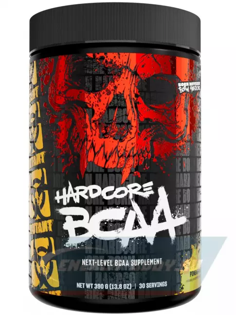ВСАА Mutant HARDCORE BCAA 390 г, Ананас
