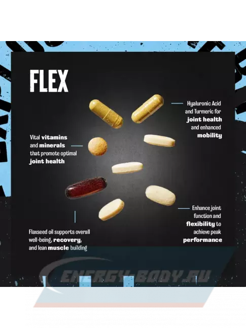 Суставы, связки UNIVERSAL NUTRITION ANIMAL FLEX 1 x 44 пакетика