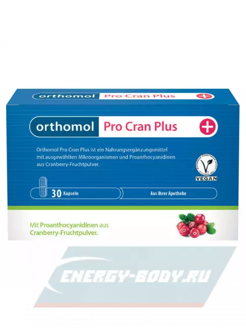  Orthomol Pro Cran Plus курс 30 дней