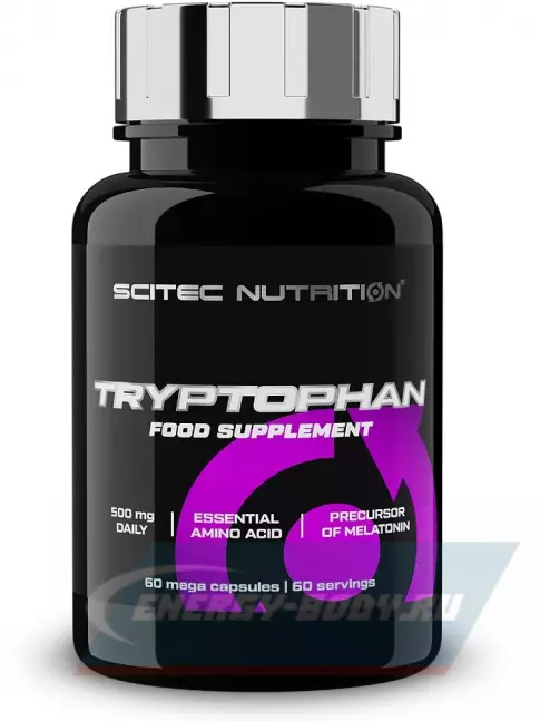 Аминокислотны Scitec Nutrition Tryptophan 500 mg 60 капсул