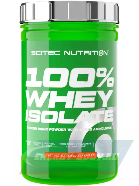  Scitec Nutrition 100% Whey Isolate 700 г, Соленая карамель