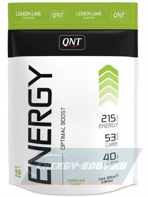  QNT FULL ENERGY POWDER 900 г, Лимон Лайм