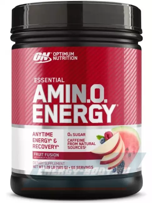 Аминокислотны Optimum Nutrition Essential Amino Energy 585 г + шейкер, Фруктовый взрыв