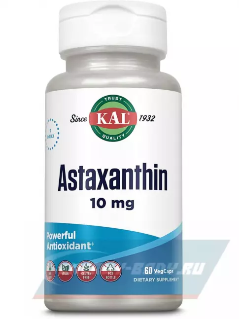  KAL Astaxanthin 60 веган капсул