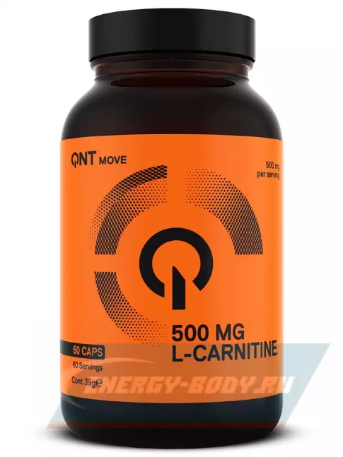 L-Карнитин QNT L-Carnitine 500 Mg 60 капсул