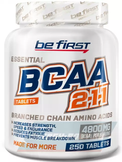 ВСАА Be First BCAA Tablets 250 таблеток